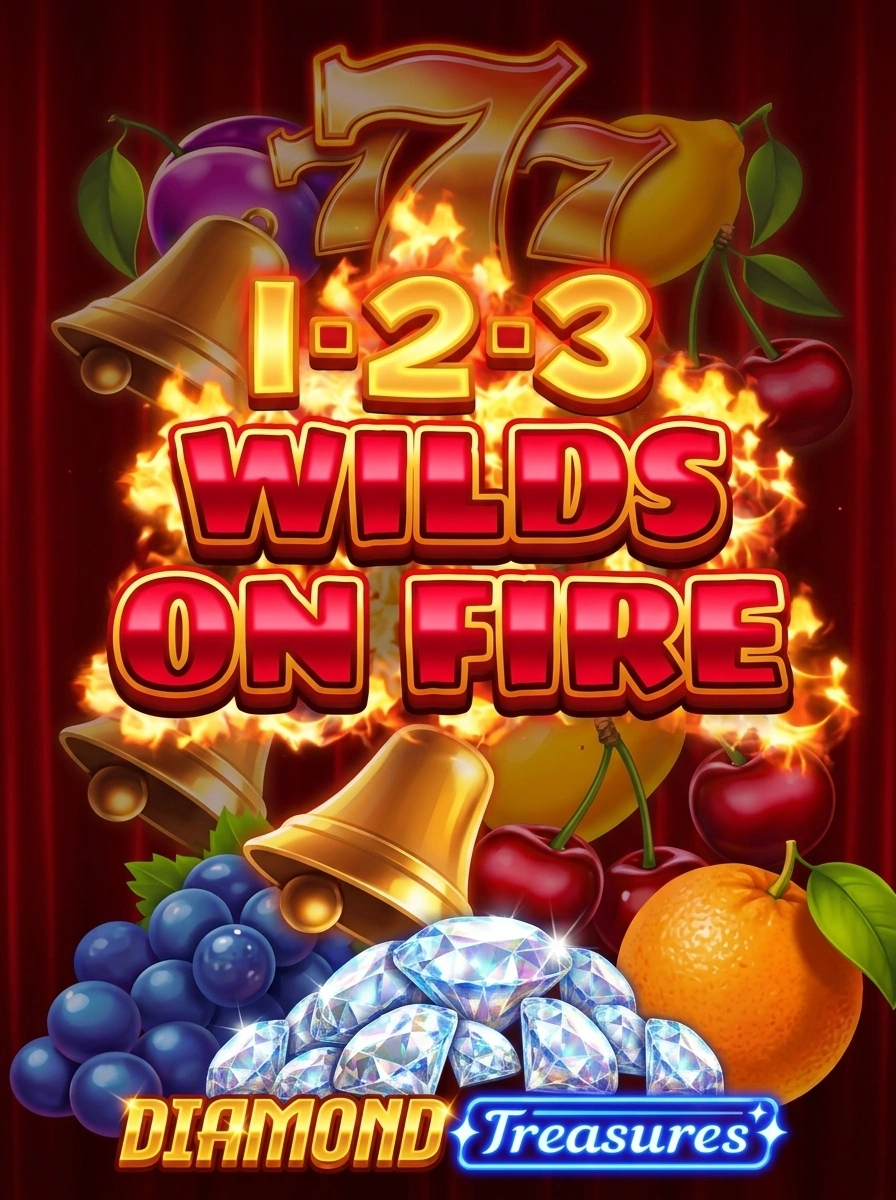 1-2-3 Wilds on Fire - Diamond Treasures