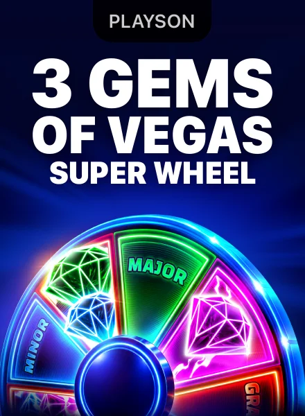 3 Gems of Vegas: Super Wheel