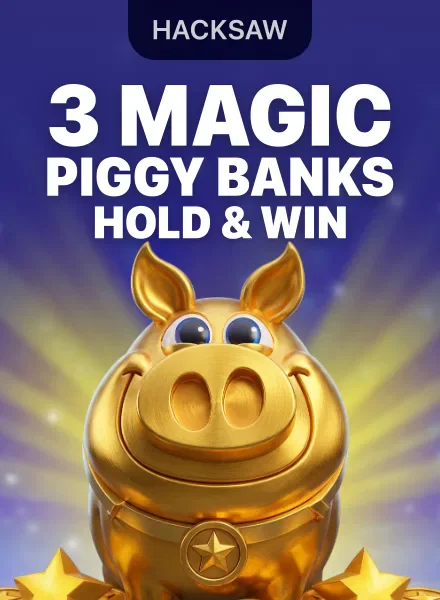 3 Magic Piggy Banks Hold & Win 92%