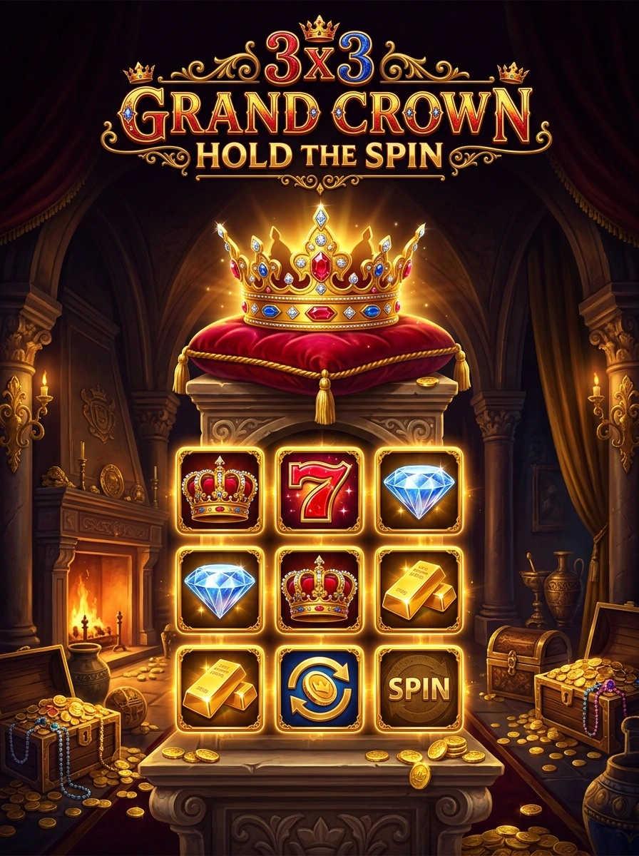 3x3 Grand Crown Hold the Spin