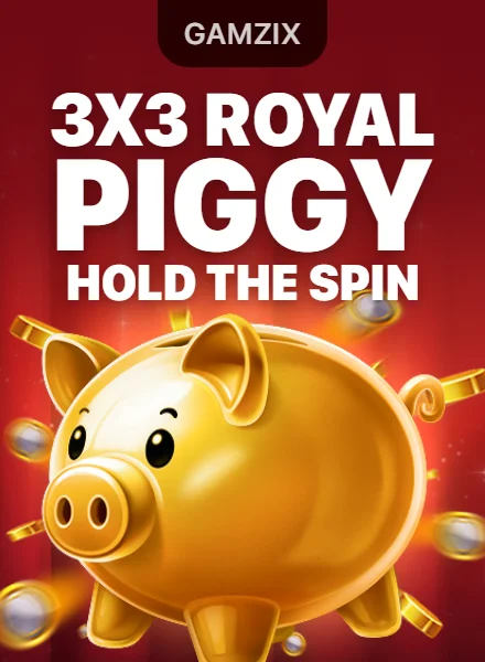 3x3 Royal Piggy: Hold the Spin