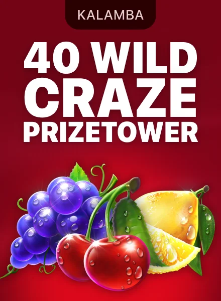 40 Wild Craze PrizeTower