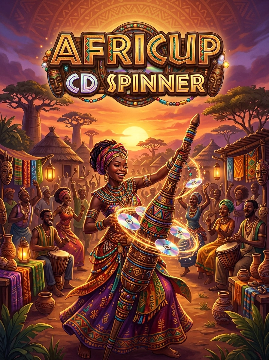 Africup CD Spinner
