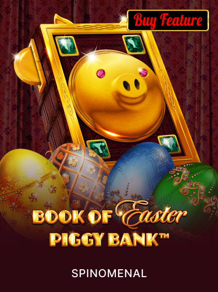 Book Of Easter Piggy Bank