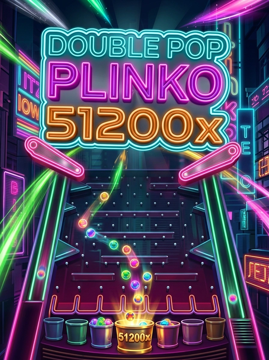 Double Pop Plinko 51200x