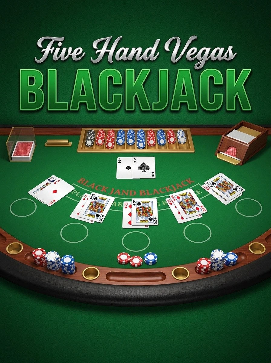 Five Hand Vegas Blackjack