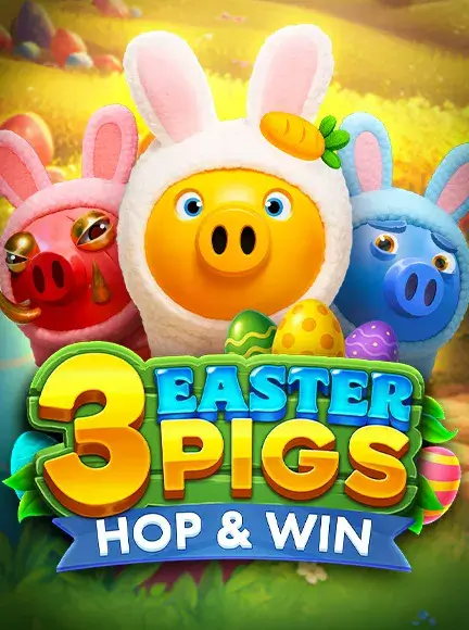 3 Easter Pigs - Hop and Win