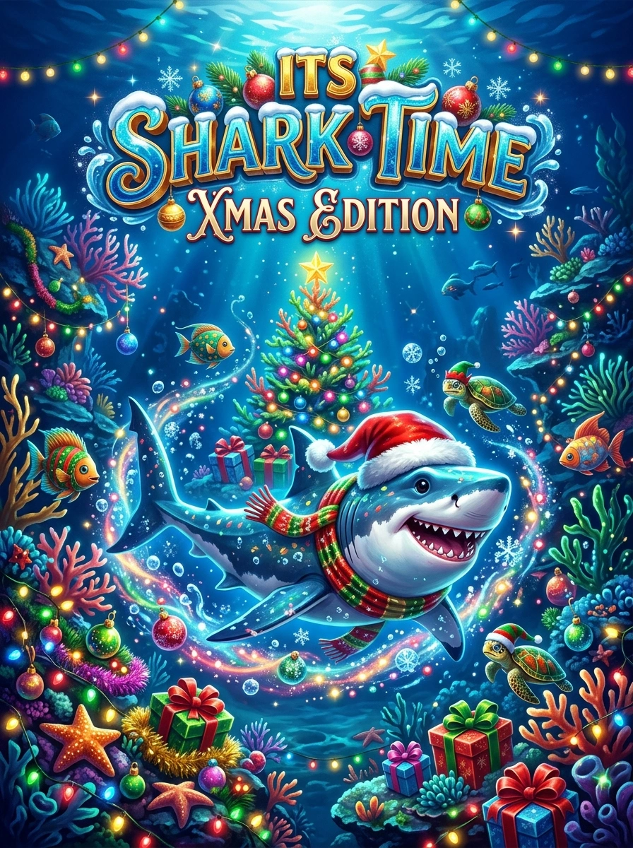 Its Shark Time Xmas Edition