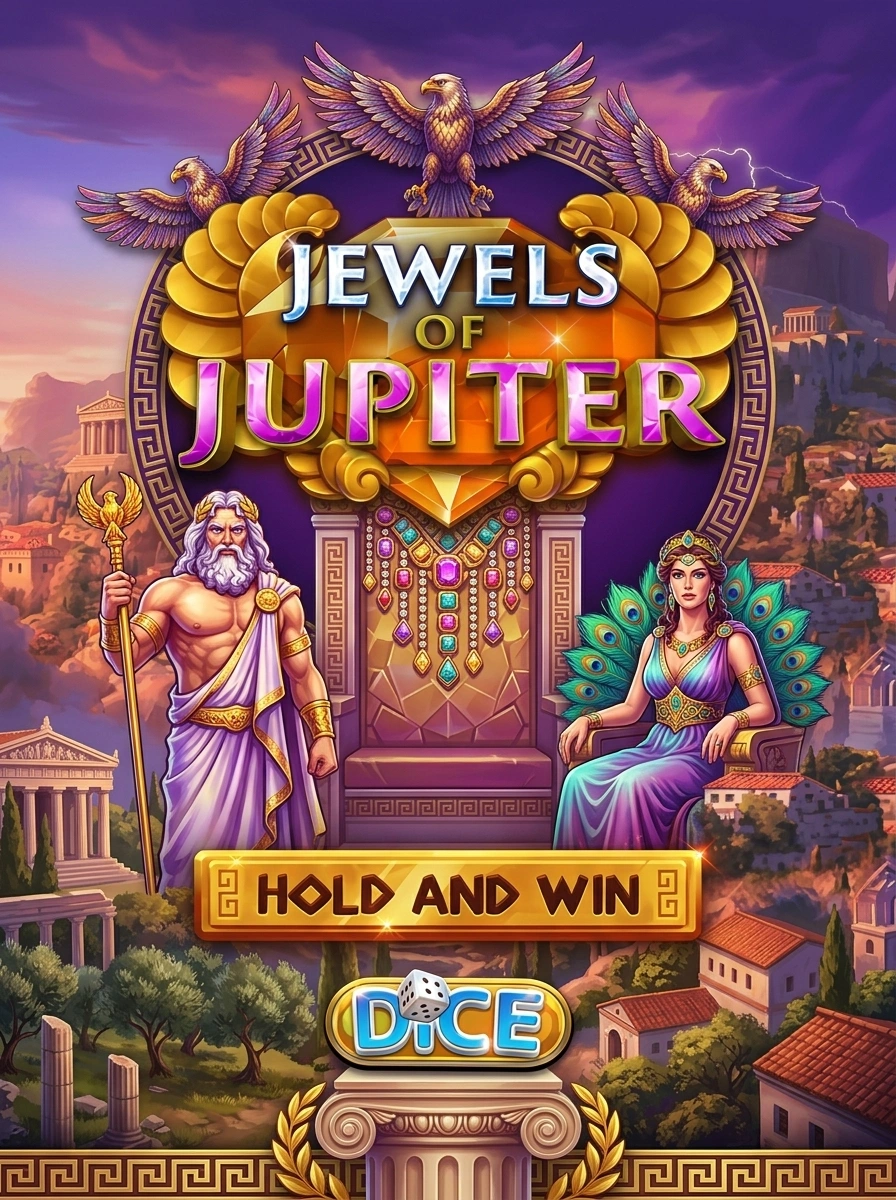 Jewels of Jupiter Hold and Win DICE