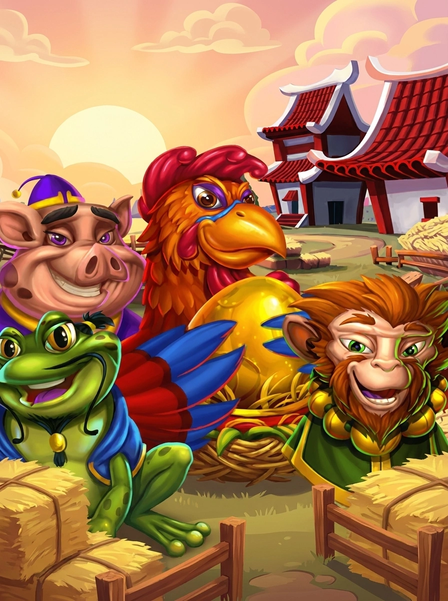Lucky rooster
