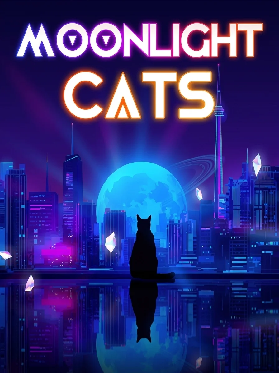 Moonlight Cats