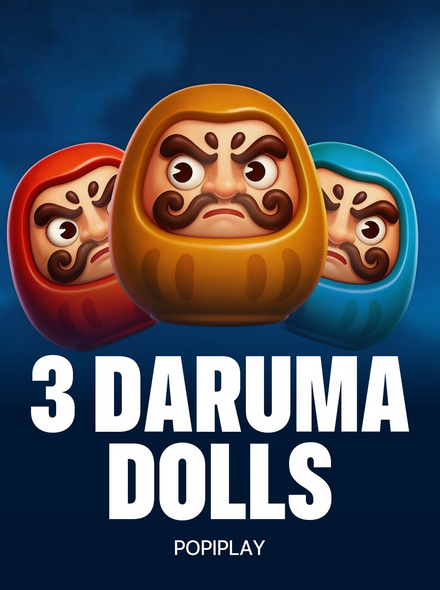 3 Daruma Dolls