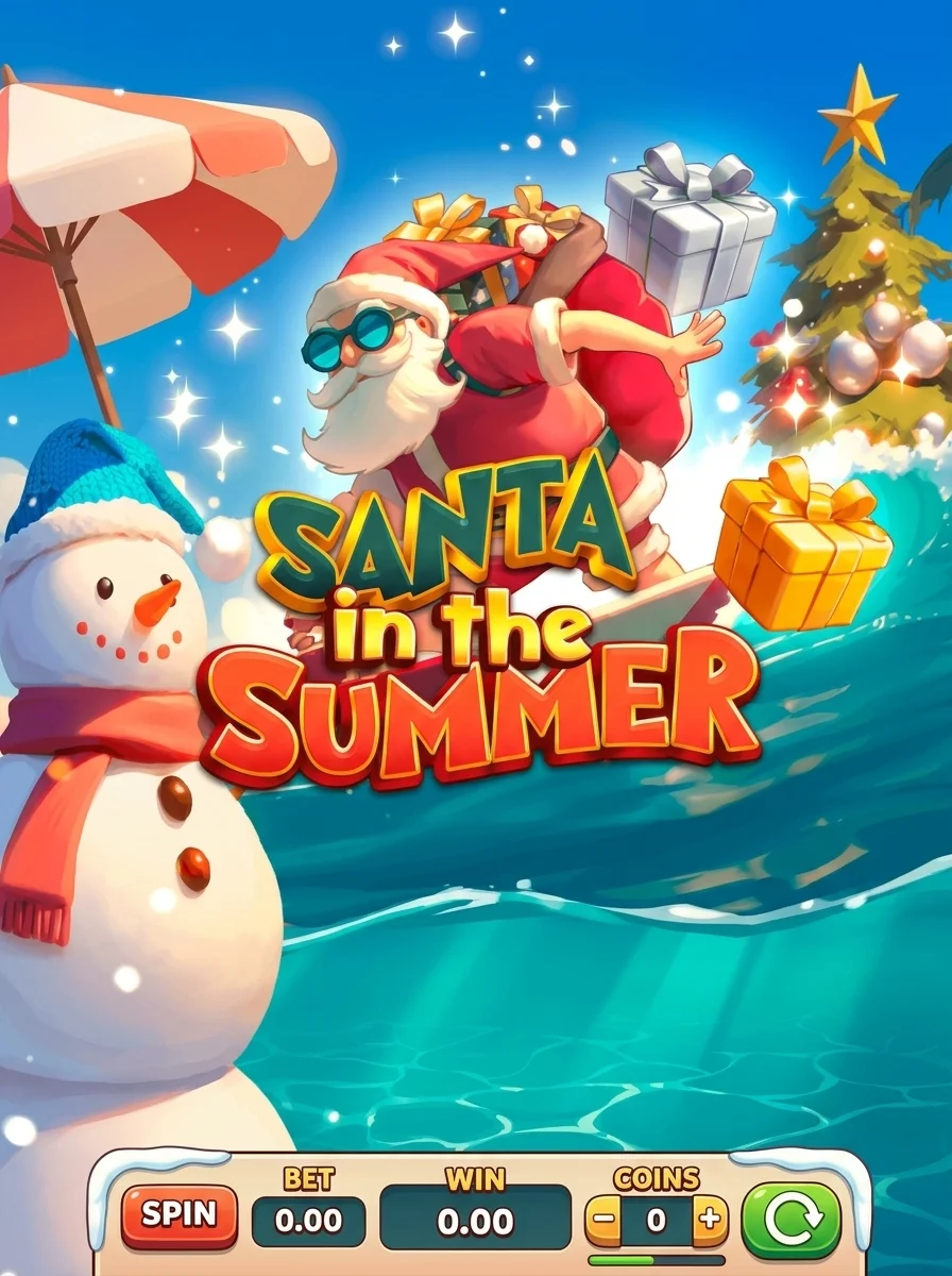 Santa in the Summer