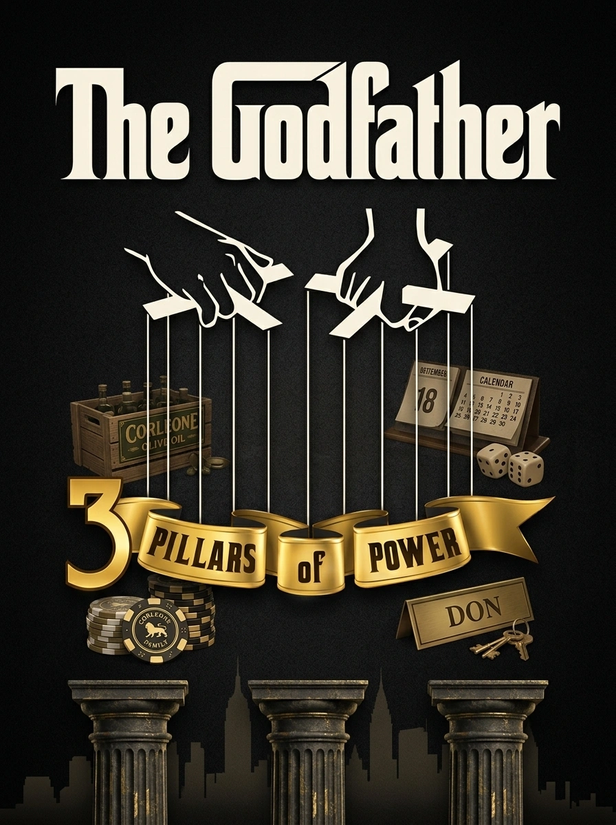 The Godfather: 3 Pillars of Power