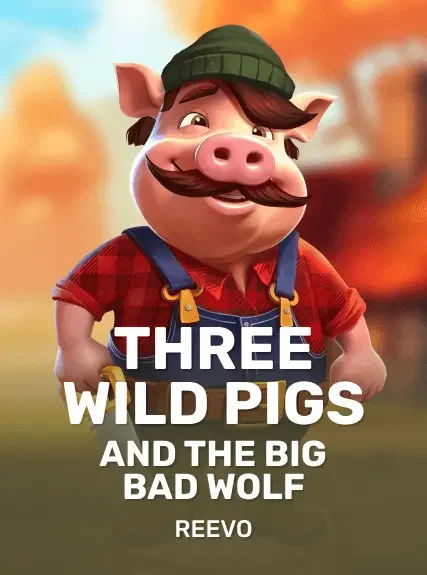 Three Wild Pigs and The Big Bad Wolf