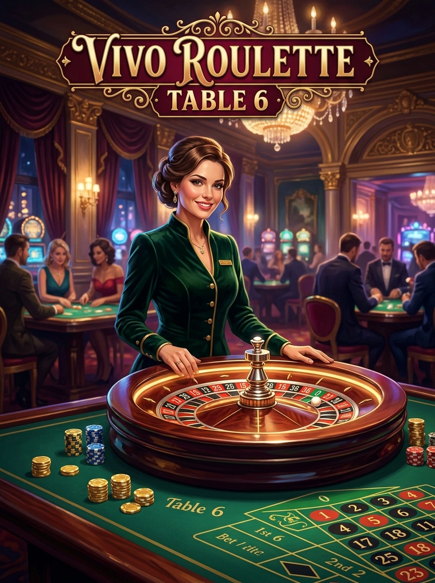 Vivo Roulette Table 6